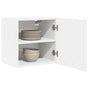 Hanging Cabinet White 40 x 31 x 40 cm Engineered Wood