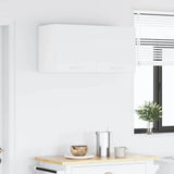 Hanging Cabinet 2 pcs White 40 x 31 x 40 cm Engineered Wood