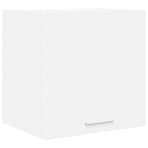 Hanging Cabinet 2 pcs White Engineered Wood