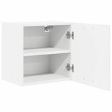 Hanging Cabinet 2 pcs White 40 x 31 x 40 cm Engineered Wood