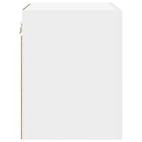 Hanging Cabinet with Shelf Riga 2 pcs White 40 x 31 x 40 cm - Low Angle