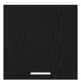 Hanging Cabinet 2 pcs Black Oak and White 40 x 31 x 40 cm