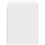 Hanging Cabinet with Door White 50 x 31 x 40 cm Engineered Wood