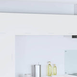 Hanging Cabinet with Shelf Riga 2 pcs White 50 x 31 x 40 cm