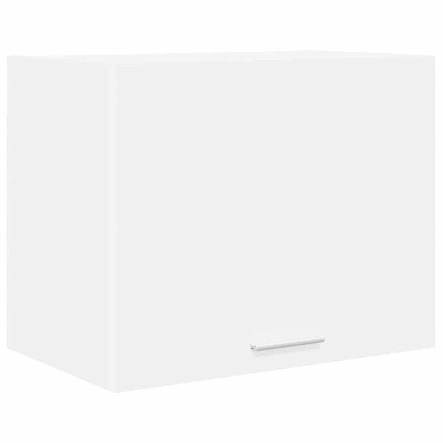 Hanging Cabinet 2 pcs White Engineered Wood