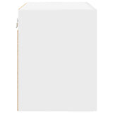 Hanging Cabinet with Shelf Riga 2 pcs White 50 x 31 x 40 cm - Low Angle