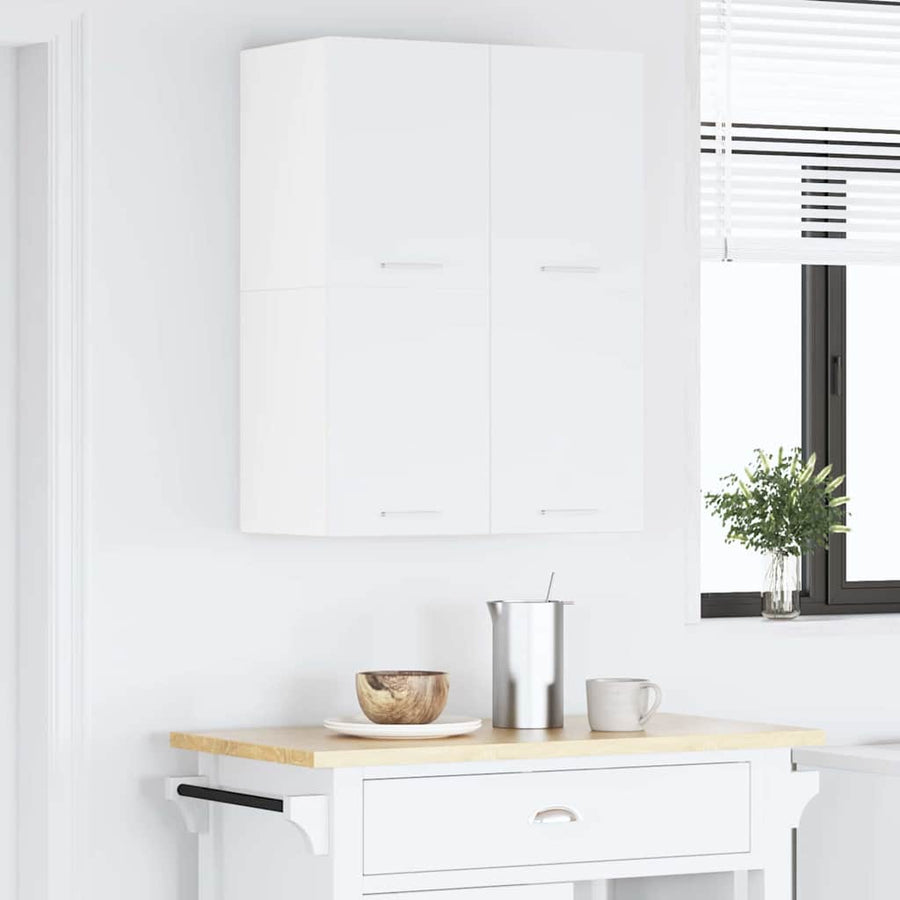Hanging Cabinet White 60 x 31 x 40 cm Engineered Wood