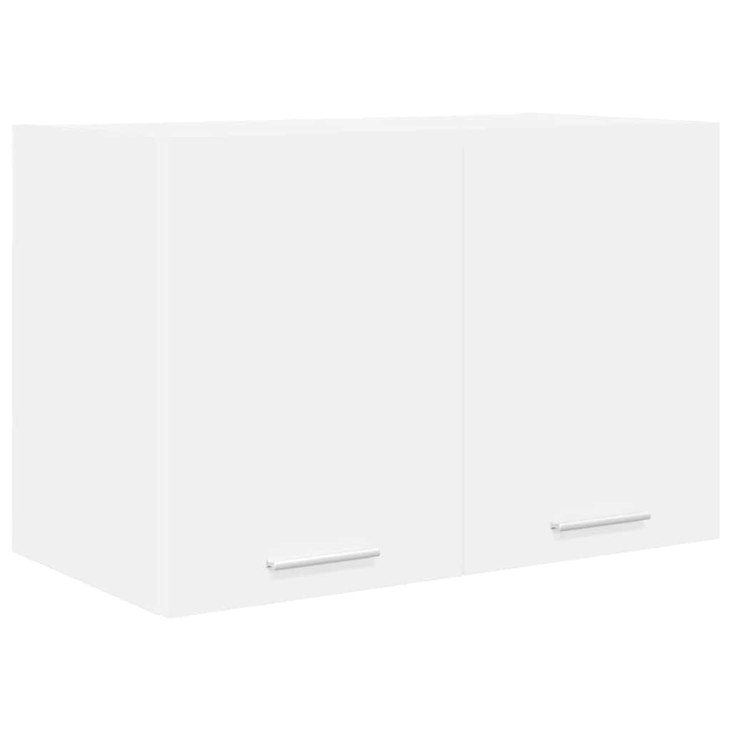 Hanging Cabinet with Door White 60 x 31 x 40 cm Engineered Wood
