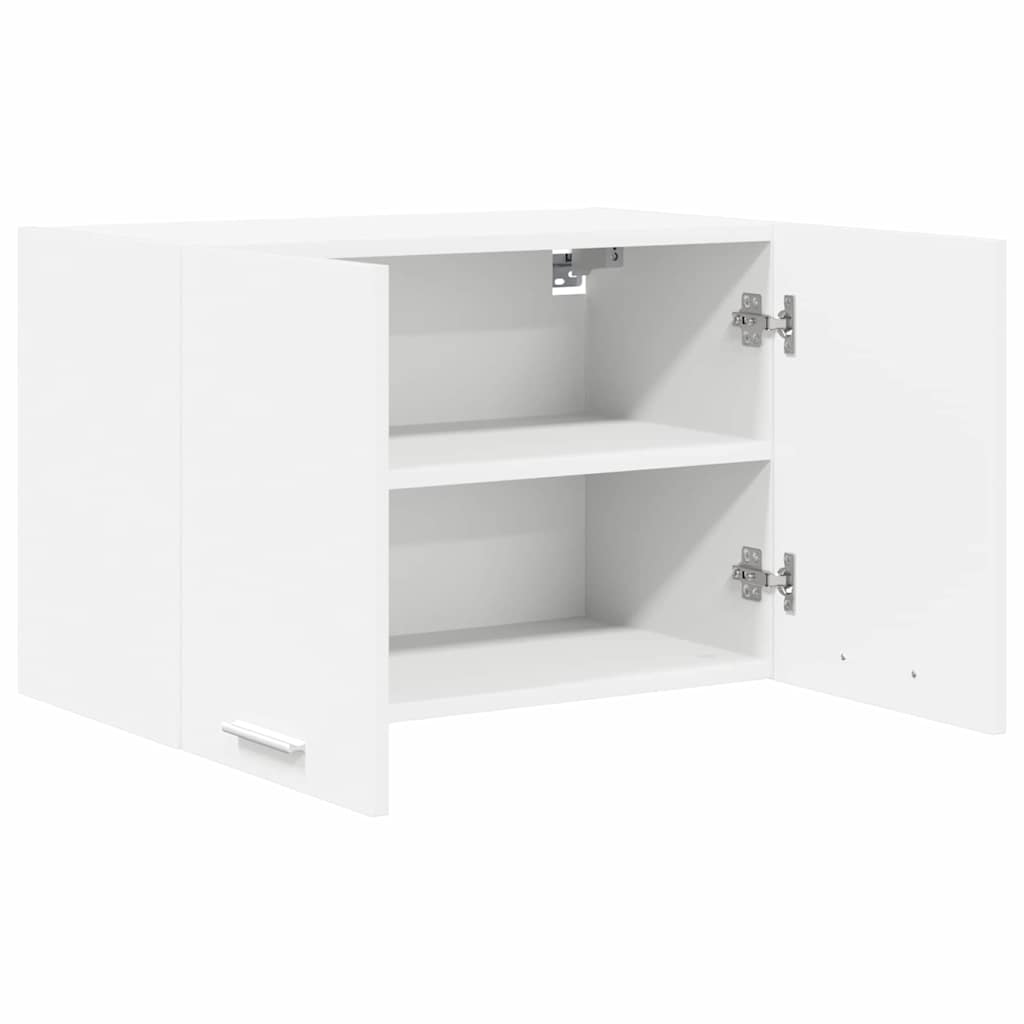 Hanging Cabinet with Door White 60 x 31 x 40 cm Engineered Wood