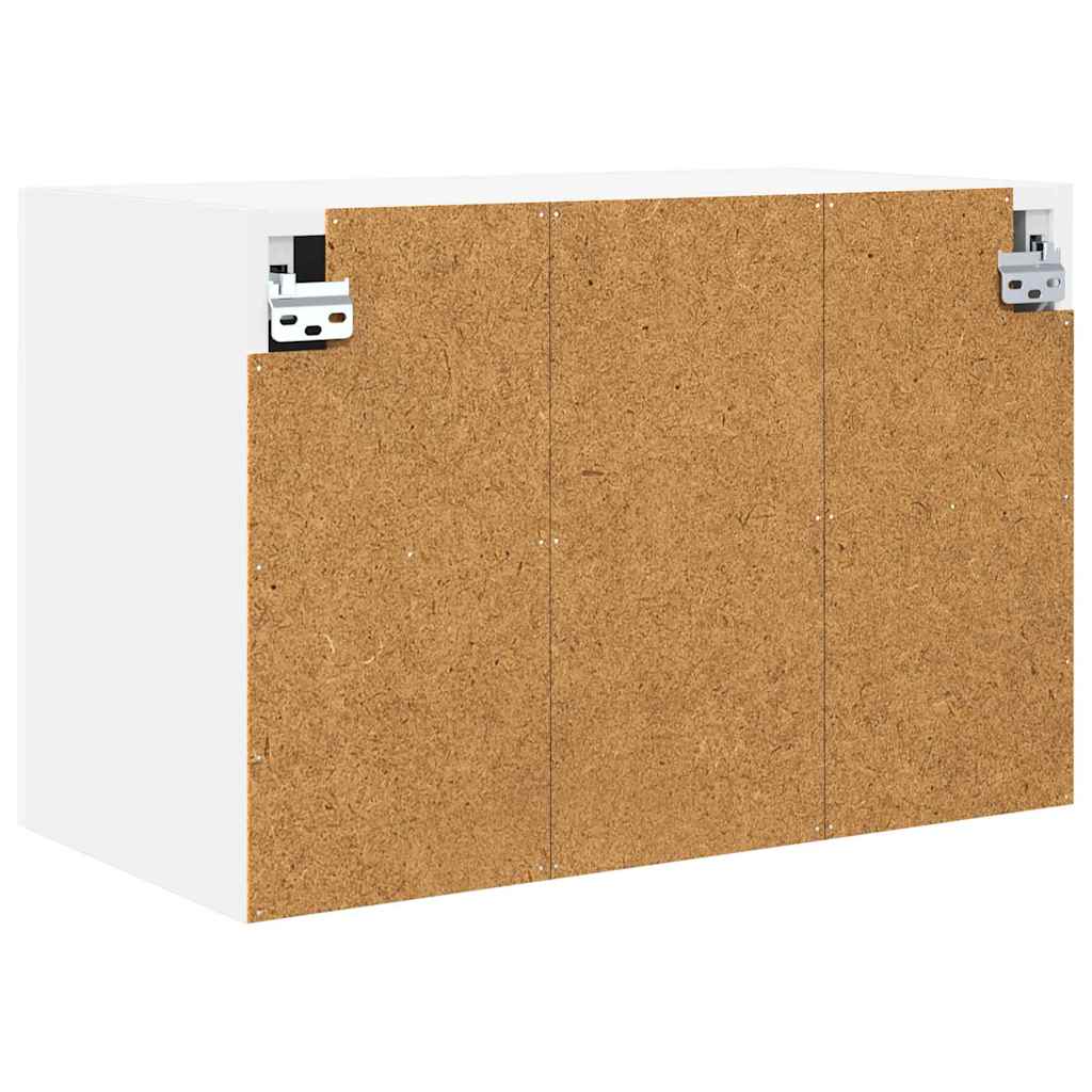Hanging Cabinet with Door White 60 x 31 x 40 cm Engineered Wood