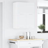 Hanging Cabinet with Shelf Riga 2 pcs White 60 x 31 x 40 cm - Top-Down View