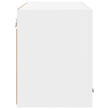 Hanging Cabinet with Shelf Riga 2 pcs White 60 x 31 x 40 cm - Low Angle