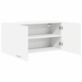 Hanging Cabinet with Door White 80 x 31 x 40 cm Engineered Wood