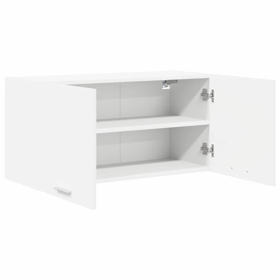 Hanging Cabinet White 80 x 31 x 40 cm Engineered Wood