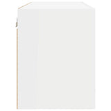 Hanging Cabinet with Door White 80 x 31 x 40 cm Engineered Wood