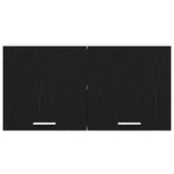 Hanging Cabinet Black Oak 80 x 31 x 40 cm Engineered Wood