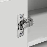 Hanging Cabinet Riga White 57 x 57 x 40 cm Engineered Wood - Extra Image