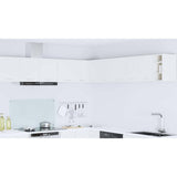 Hanging Cabinet White 57 x 57 x 40 cm Engineered Wood - Low Angle