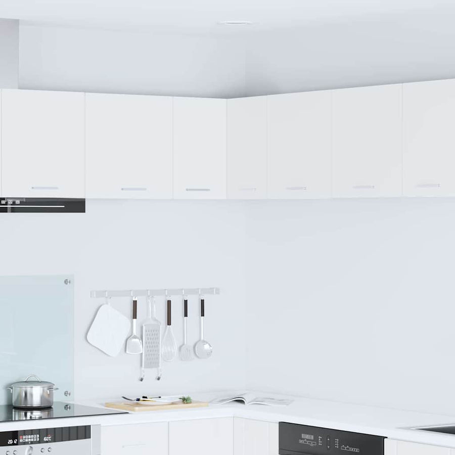 Hanging Cabinet White 57 x 57 x 40 cm Engineered Wood