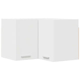 Hanging Cabinet Riga White 57 x 57 x 40 cm Engineered Wood - Front View
