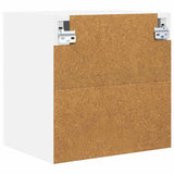 Hanging Cabinet with Door White 40 x 31 x 40 cm Engineered Wood