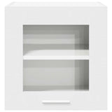 Hanging Cabinet with Shelf Riga 2 pcs White 40 x 31 x 40 cm - Close-Up Angle
