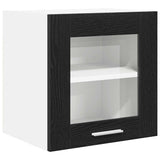 Hanging Cabinet Black Oak 40 x 31 x 40 cm Engineered Wood