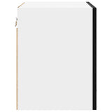 Hanging Cabinet 2 pcs Black Oak 40 x 31 x 40 cm Engineered Wood