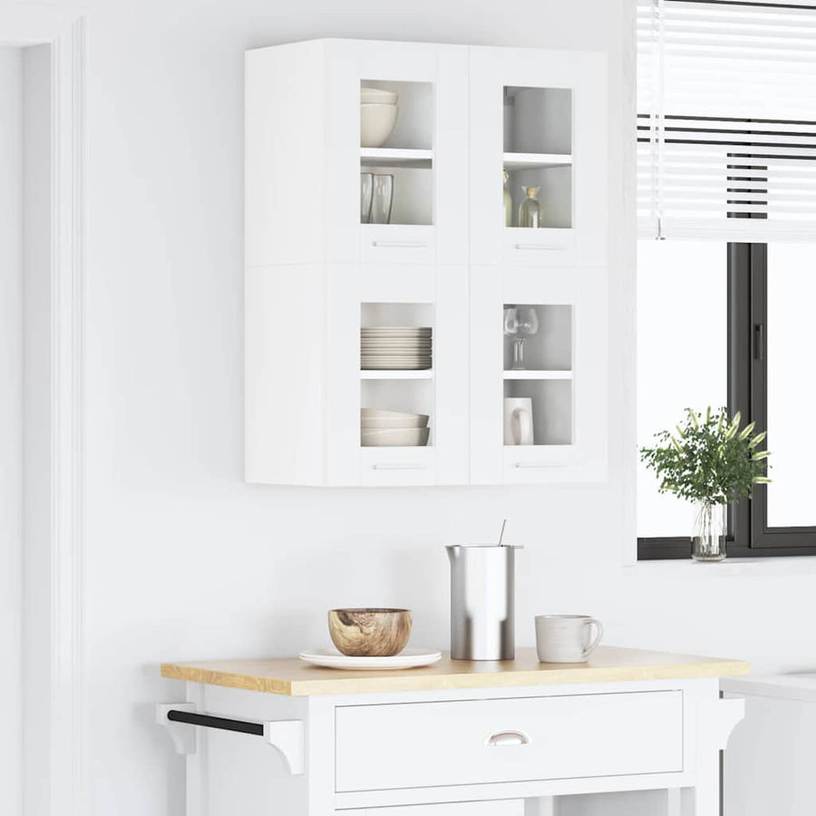 Hanging Cabinet White 60 x 31 x 40 cm Engineered Wood