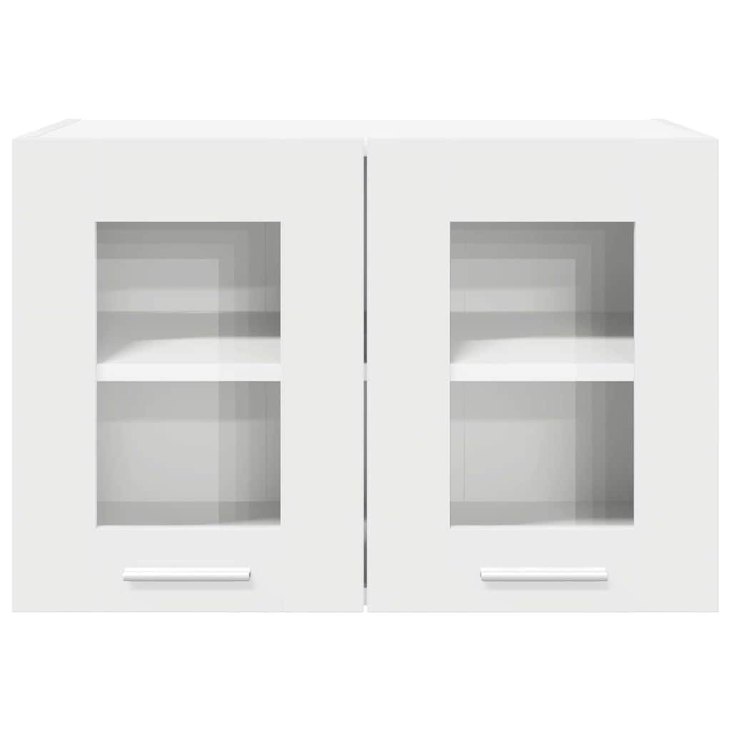 Hanging Cabinet with Door White 60 x 31 x 40 cm Engineered Wood