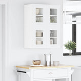 Hanging Cabinet with Shelf Riga 2 pcs White 60 x 31 x 40 cm - Top-Down View