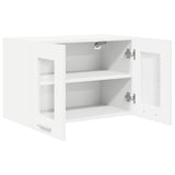 Hanging Cabinet with Shelf Riga 2 pcs White 60 x 31 x 40 cm - Rear View