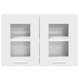 Hanging Cabinet 2 pcs White 60 x 31 x 40 cm Engineered Wood