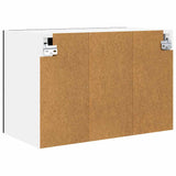 Hanging Cabinet Riga Black Oak 60 x 31 x 40 cm Engineered Wood - Low Angle