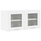 Hanging Cabinet Riga White 80 x 31 x 40 cm Engineered Wood - Front View
