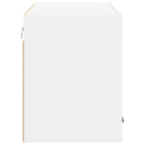 Hanging Cabinet with Door White 80 x 31 x 40 cm Engineered Wood