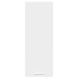 Hanging Cabinet with Door White 30 x 31 x 80 cm Engineered Wood
