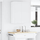 Hanging Cabinet with Shelf Riga 2 pcs White 30 x 31 x 80 cm - Top-Down View