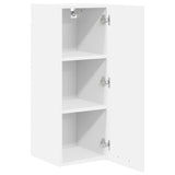 Hanging Cabinet with Shelf Riga 2 pcs White 30 x 31 x 80 cm - 45-Degree Angle