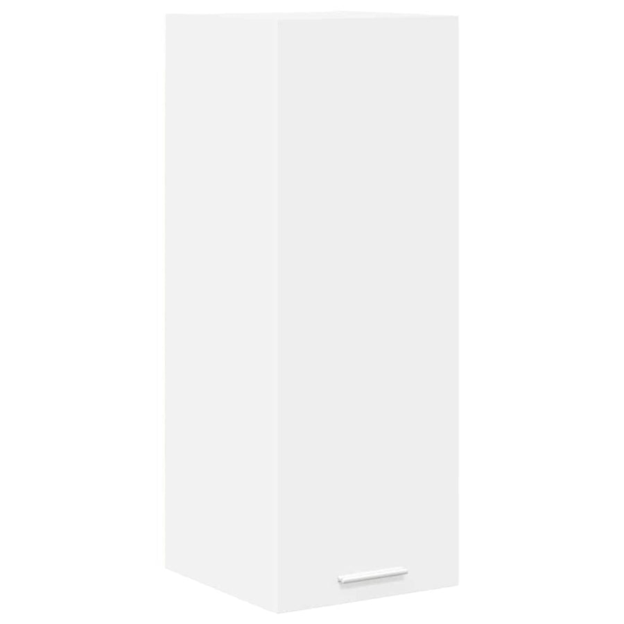 Hanging Cabinet 2 pcs White Engineered Wood