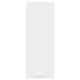 Hanging Cabinet with Shelf Riga 2 pcs White 30 x 31 x 80 cm - Close-Up Angle