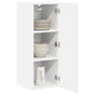 Hanging Cabinet 2 pcs White Engineered Wood