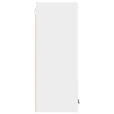Hanging Cabinet with Shelf Riga 2 pcs White 30 x 31 x 80 cm - Low Angle