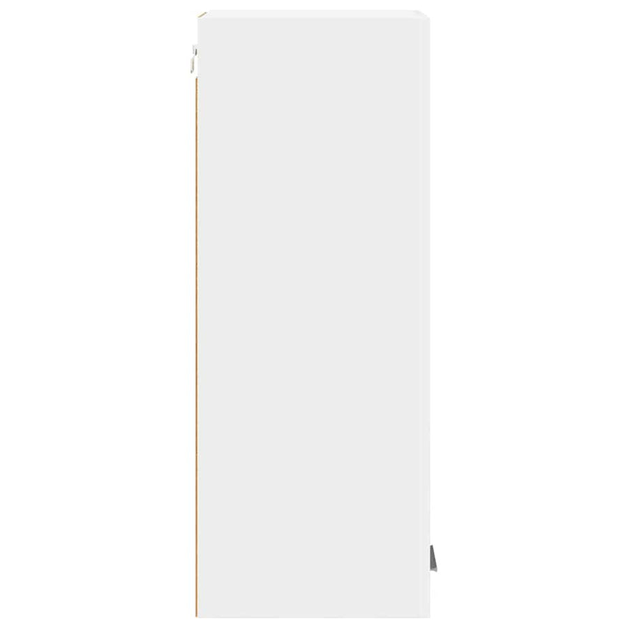 Hanging Cabinet 2 pcs White Engineered Wood