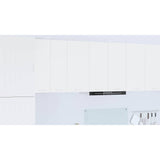Hanging Cabinet with Door White 40 x 31 x 80 cm Engineered Wood - Extra Image