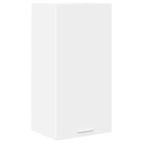 Hanging Cabinet Riga White 40 x 31 x 80 cm Engineered Wood - Front View