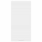 Hanging Cabinet Riga White 40 x 31 x 80 cm Engineered Wood - Rear View