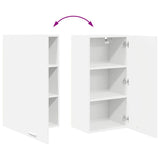 Hanging Cabinet Riga White 40 x 31 x 80 cm Engineered Wood - Extra Image
