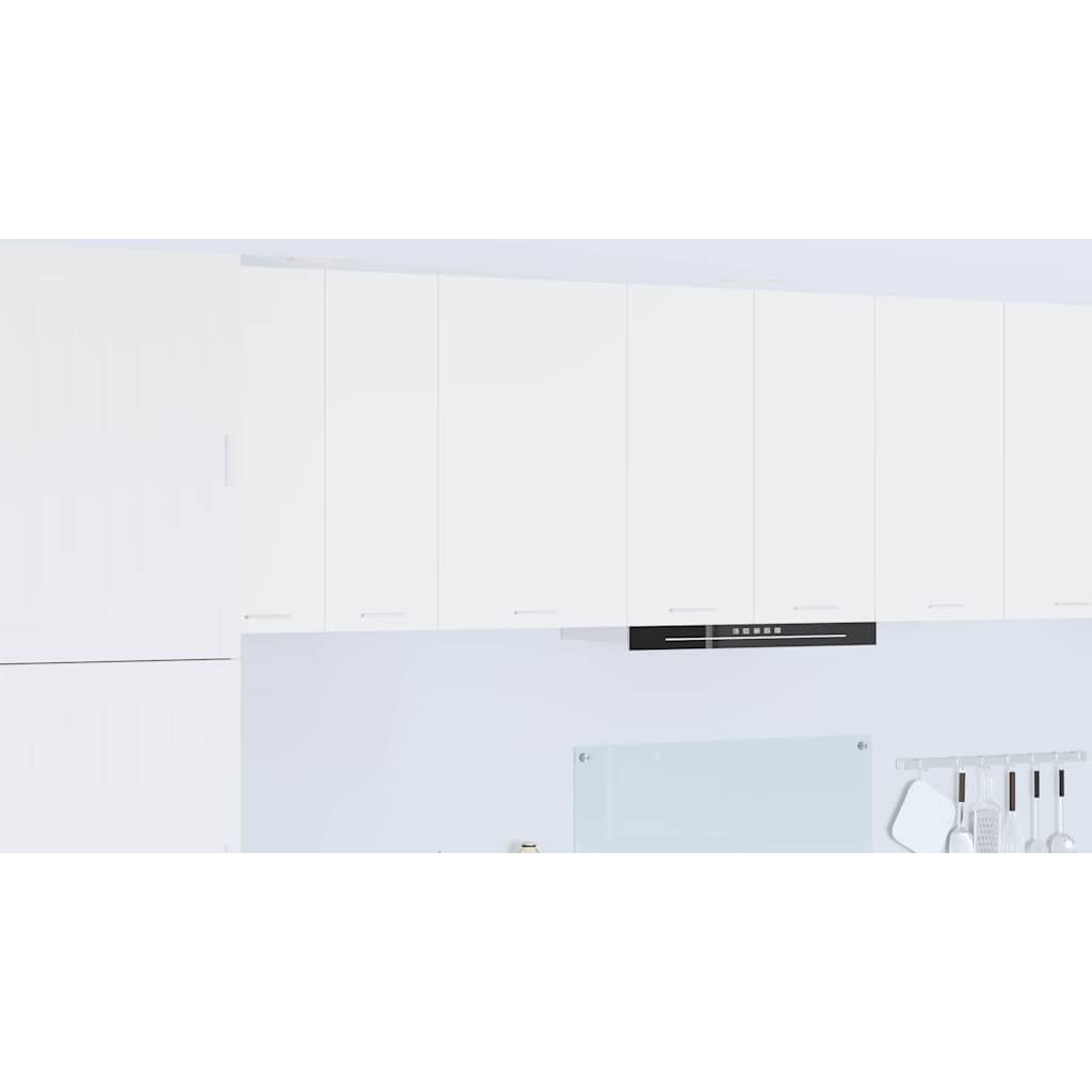 Hanging Cabinet with Door White 50 x 31 x 80 cm Engineered Wood