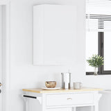 Hanging Cabinet Riga White 50 x 31 x 80 cm Engineered Wood - Top-Down View